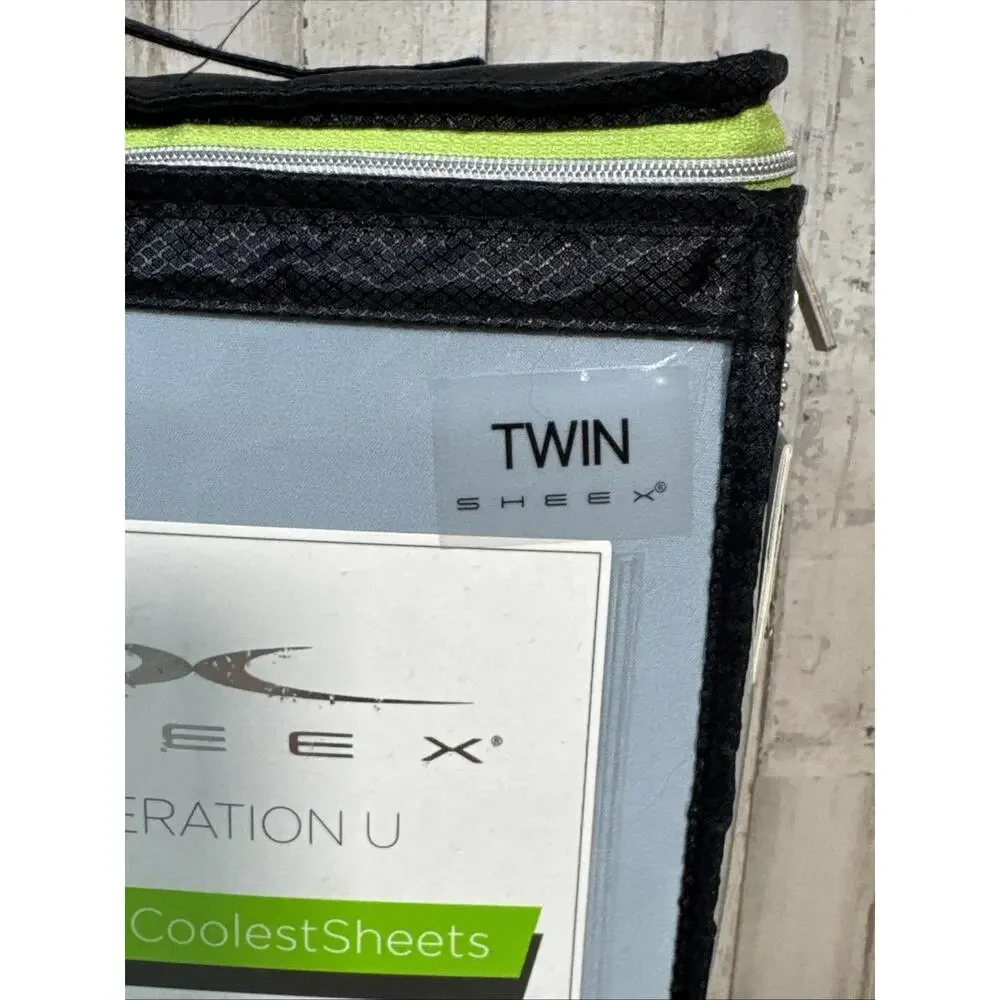 SHEEX Generation U Twin Sheet Set - Regular Length - Pale Blue